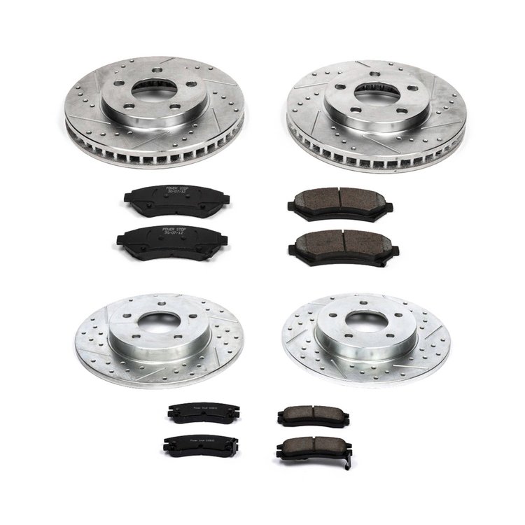 High Performance Brake Pads & Rotor Kit