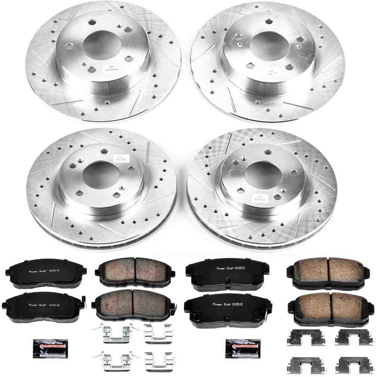 High Performance Brake Pads & Rotor Kit