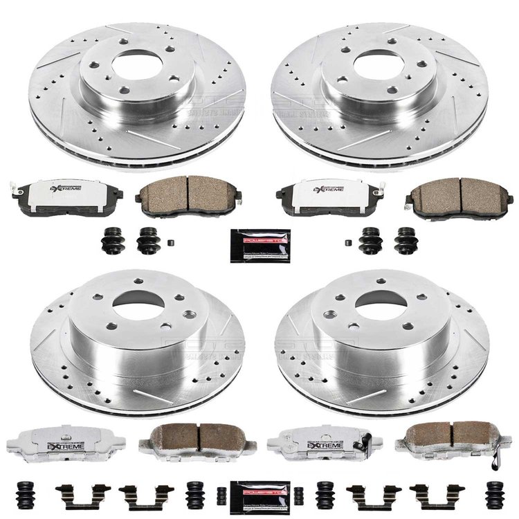 Z26 Brake Pads & Rotor Kit for Street