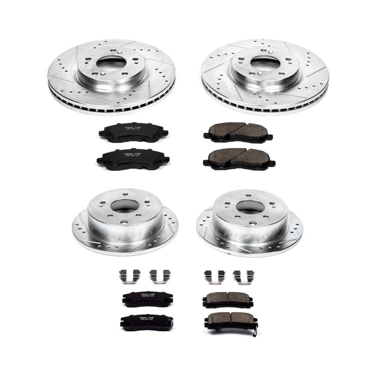 High Performance Brake Pads & Rotor Kit