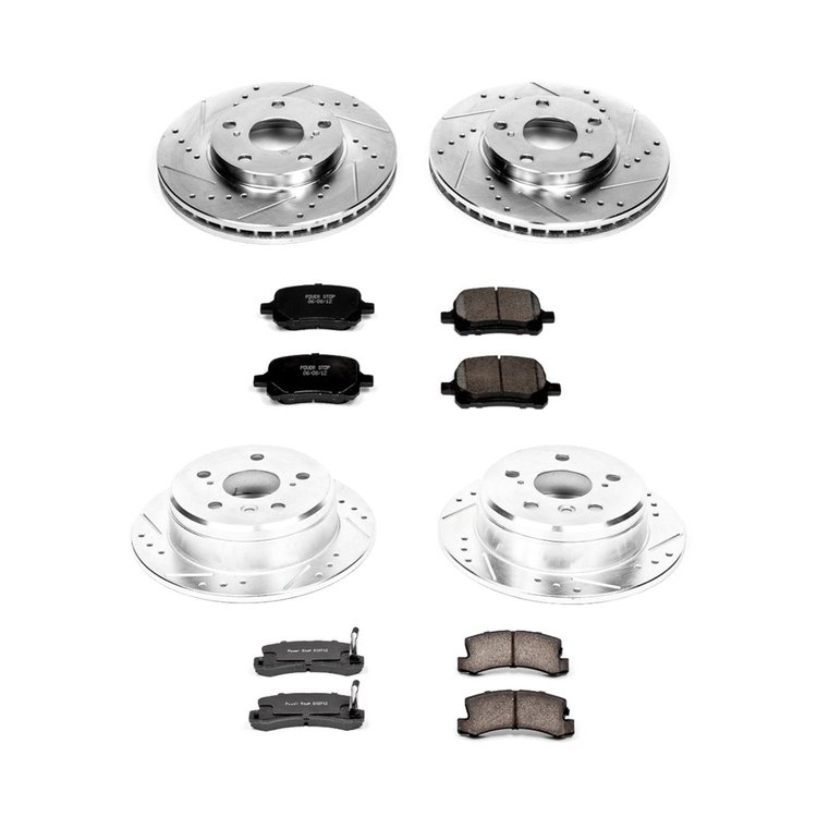 High Performance Brake Pads & Rotor Kit
