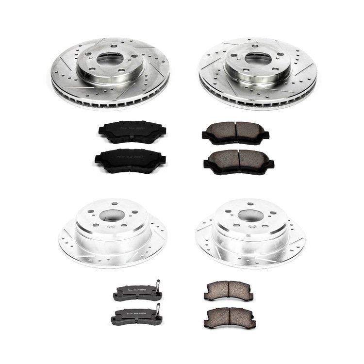 High Performance Brake Pads & Rotor Kit