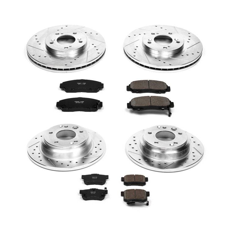 High Performance Brake Pads & Rotor Kit