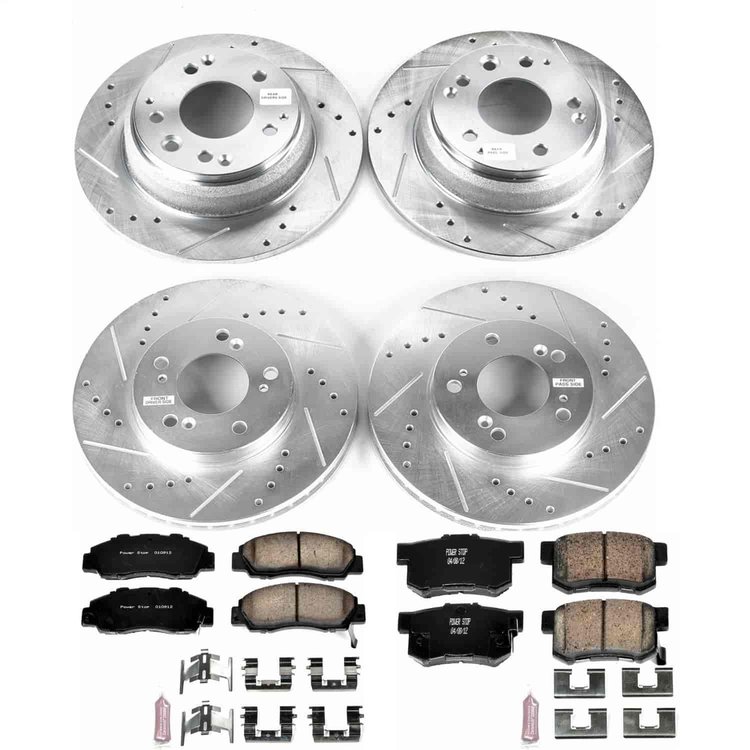 High Performance Brake Pads & Rotor Kit
