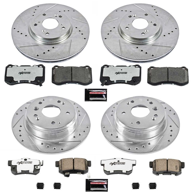 Z26 Brake Pads & Rotor Kit for Street