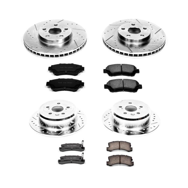 High Performance Brake Pads & Rotor Kit