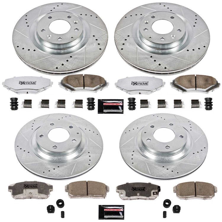 Z26 Brake Pads & Rotor Kit for Street