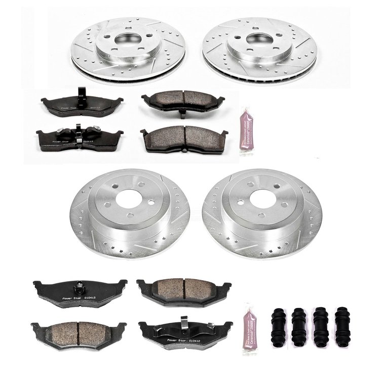 High Performance Brake Pads & Rotor Kit
