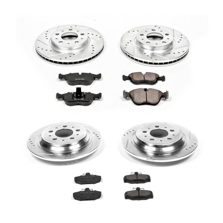 High Performance Brake Pads & Rotor Kit