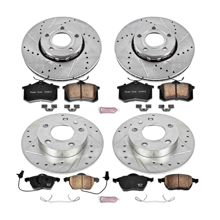 High Performance Brake Pads & Rotor Kit