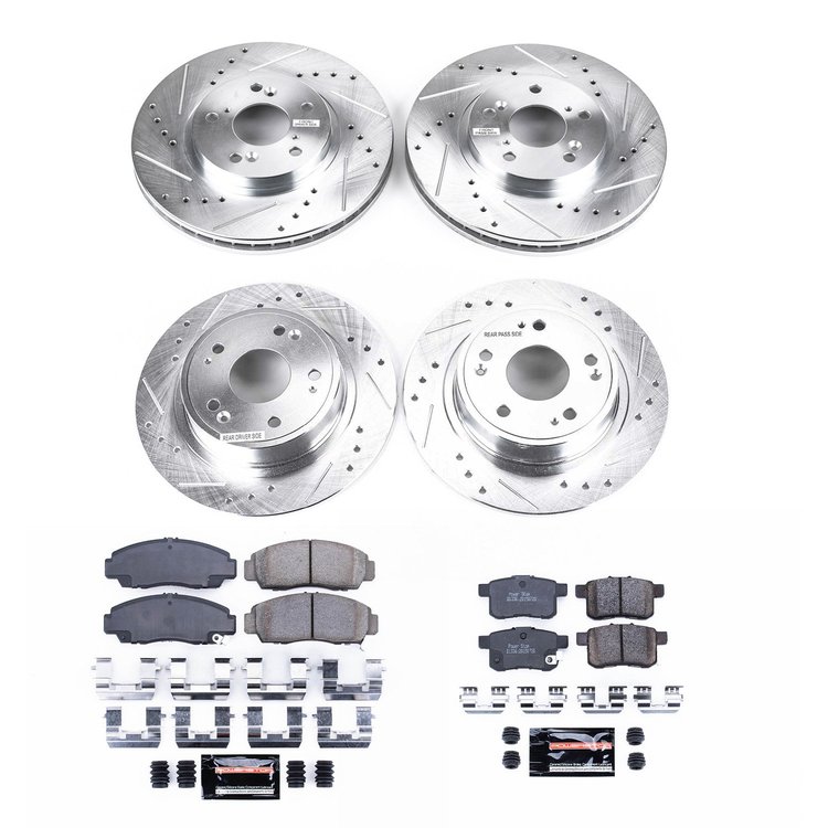 High Performance Brake Pads & Rotor Kit