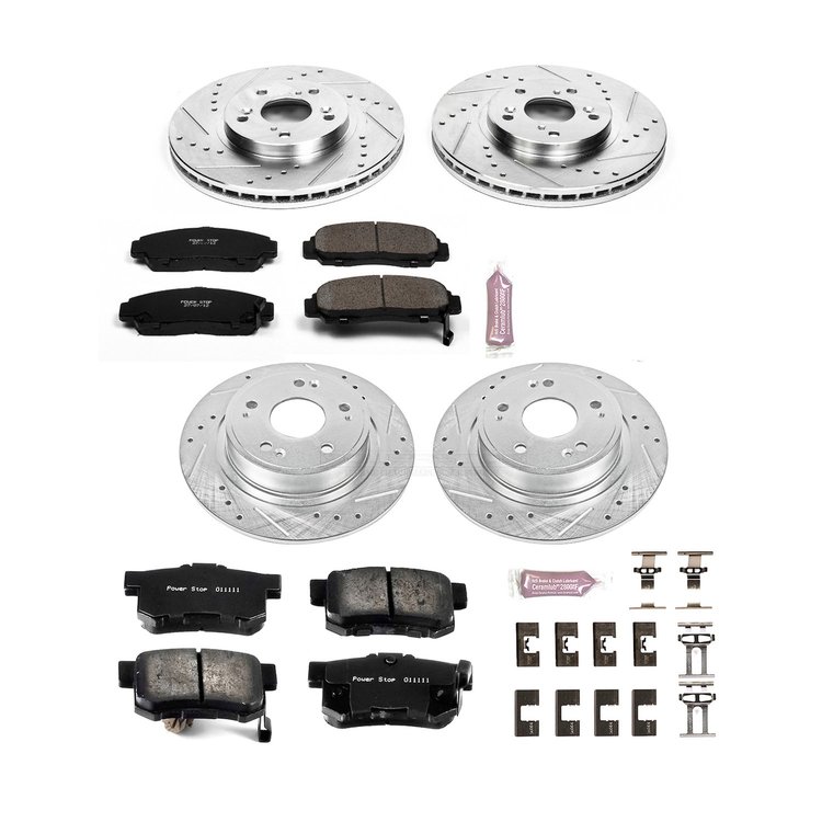 High Performance Brake Pads & Rotor Kit