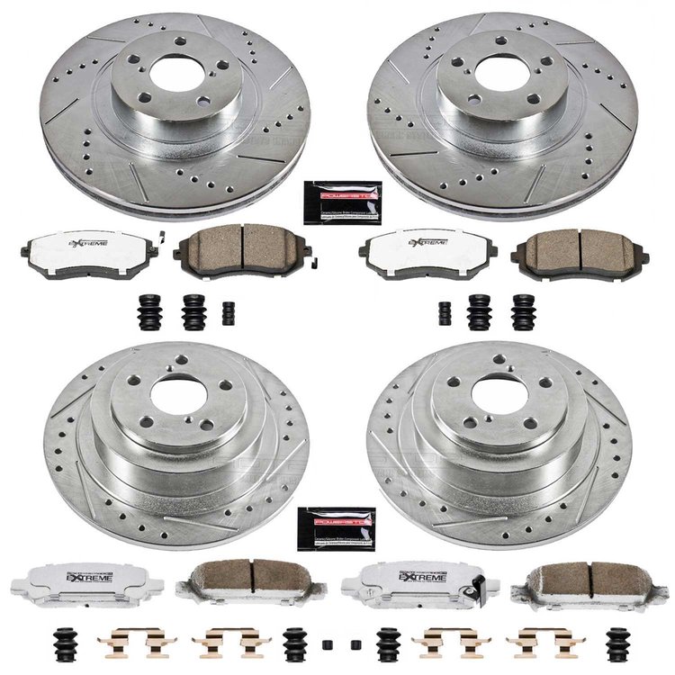 Z26 Brake Pads & Rotor Kit for Street