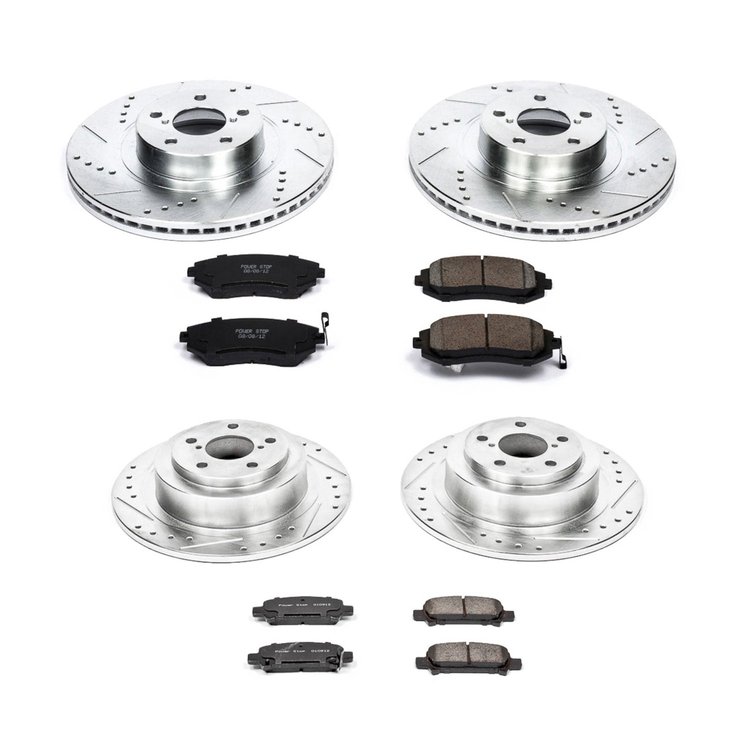 High Performance Brake Pads & Rotor Kit