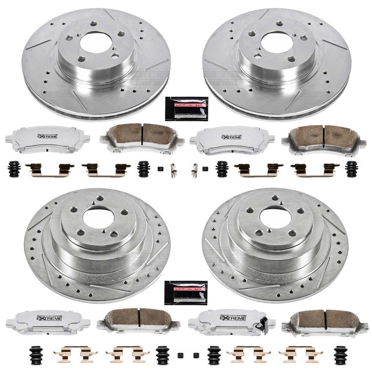 Z26 Brake Pads & Rotor Kit for Street
