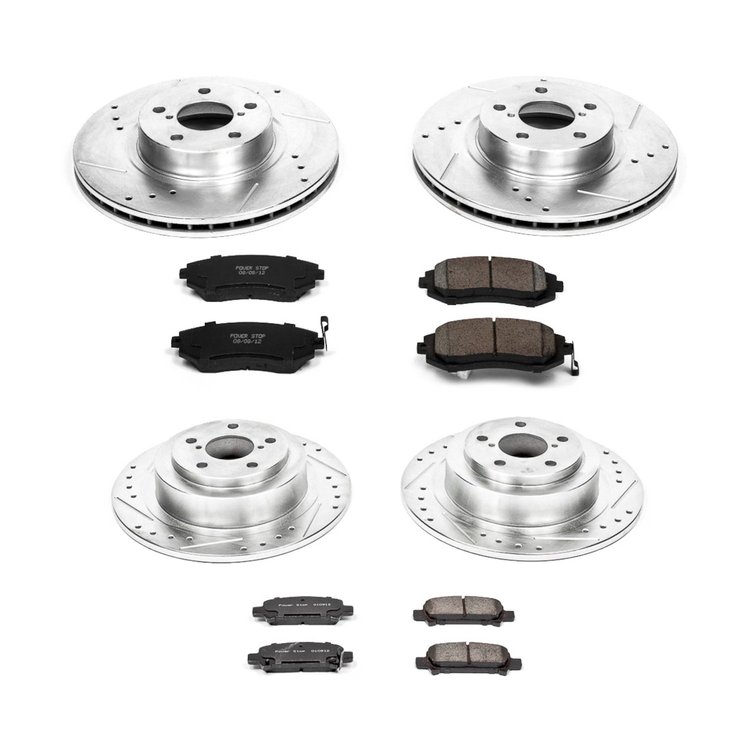 High Performance Brake Pads & Rotor Kit