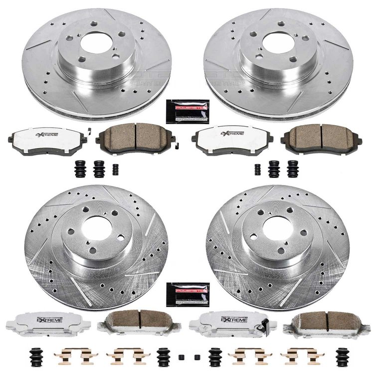 Z26 Brake Pads & Rotor Kit for Street