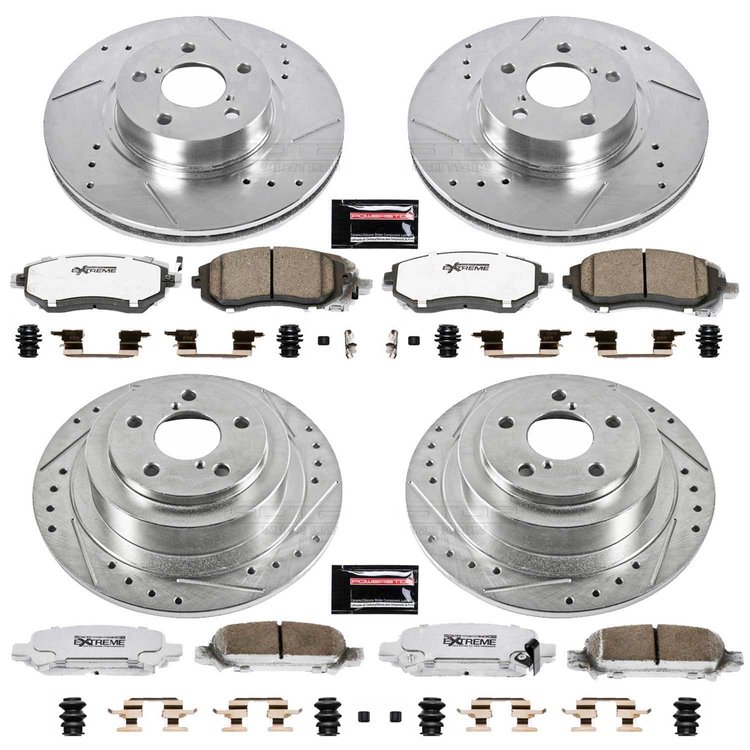 Z26 Brake Pads & Rotor Kit for Street