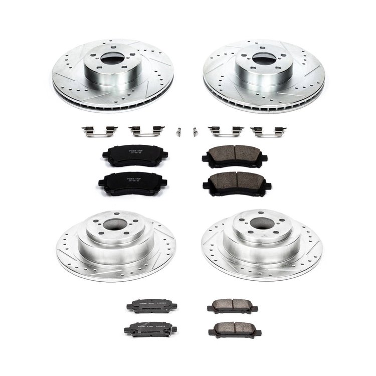 High Performance Brake Pads & Rotor Kit