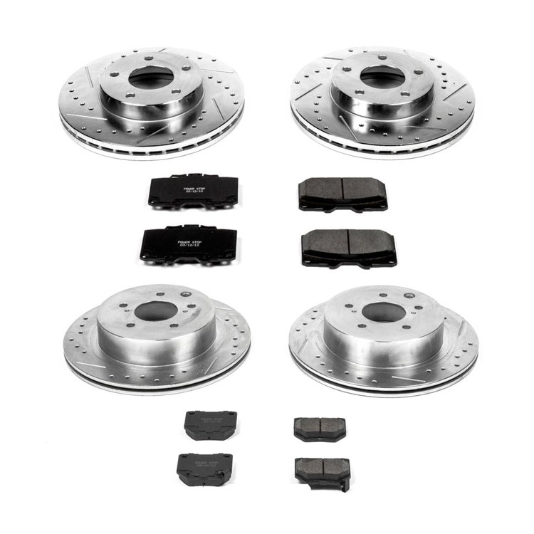 High Performance Brake Pads & Rotor Kit