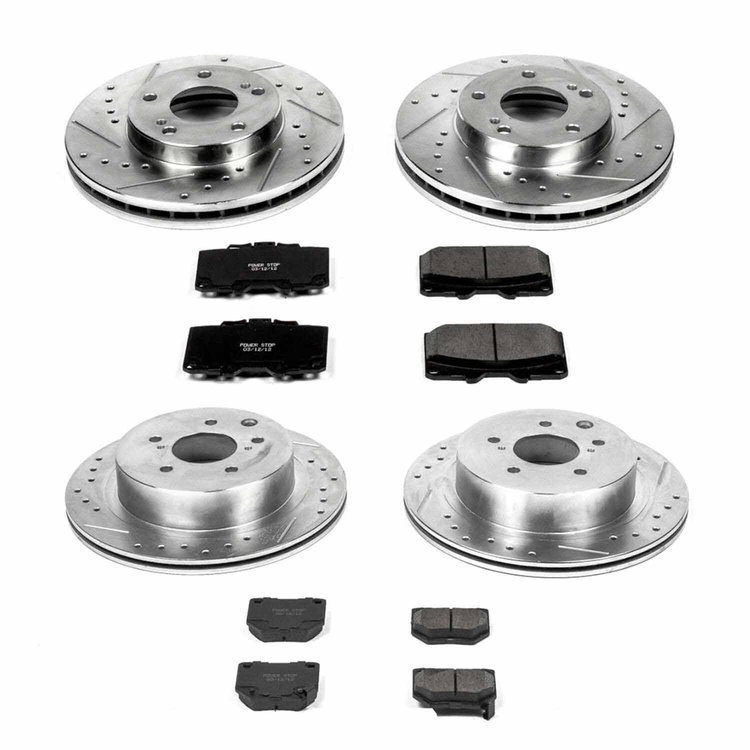 High Performance Brake Pads & Rotor Kit