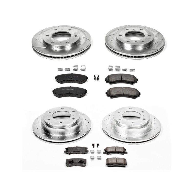 High Performance Brake Pads & Rotor Kit