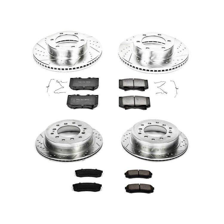 High Performance Brake Pads & Rotor Kit