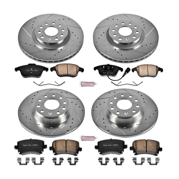 High Performance Brake Pads & Rotor Kit