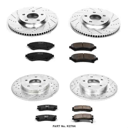 High Performance Brake Pads & Rotor Kit