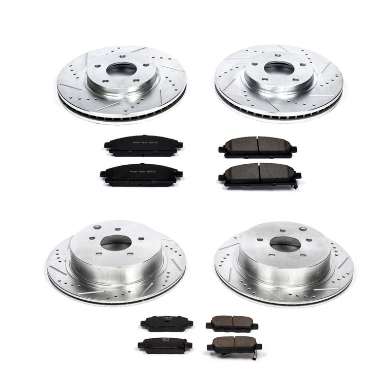 High Performance Brake Pads & Rotor Kit
