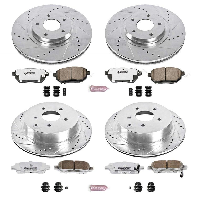 Z26 Brake Pads & Rotor Kit for Street
