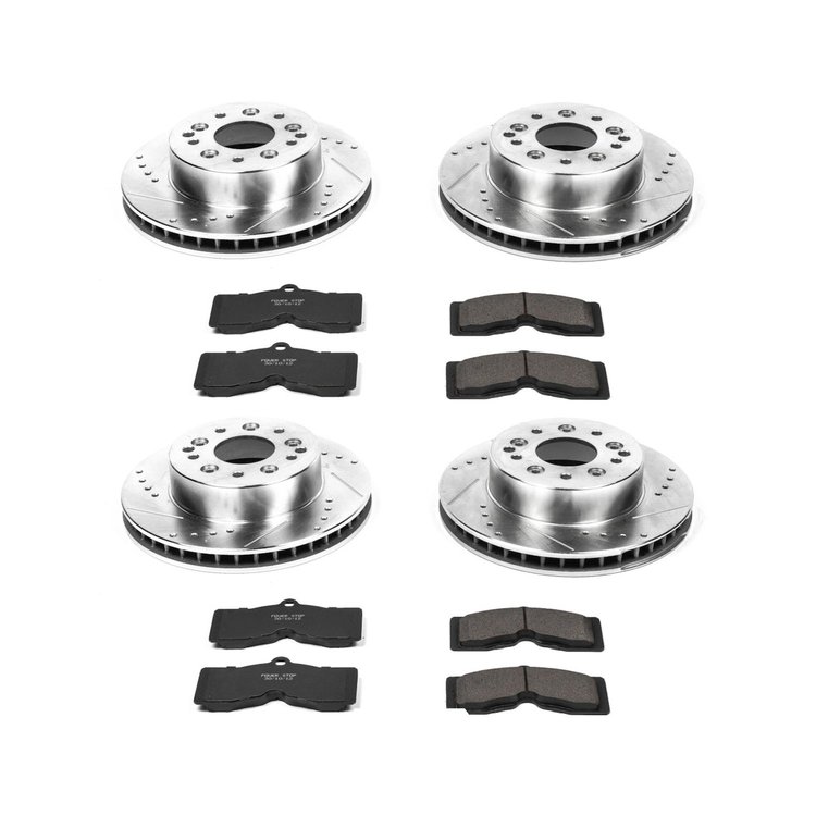 High Performance Brake Pads & Rotor Kit
