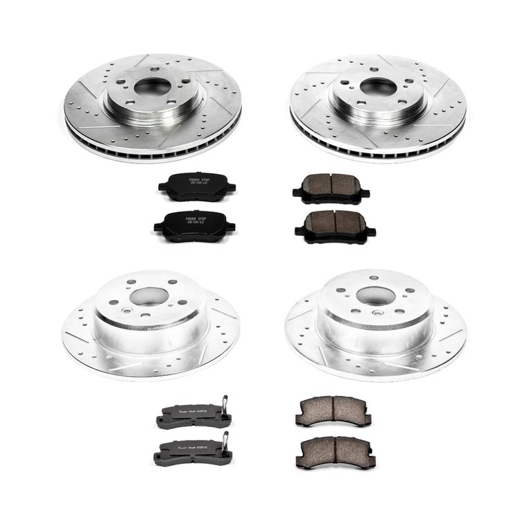 High Performance Brake Pads & Rotor Kit