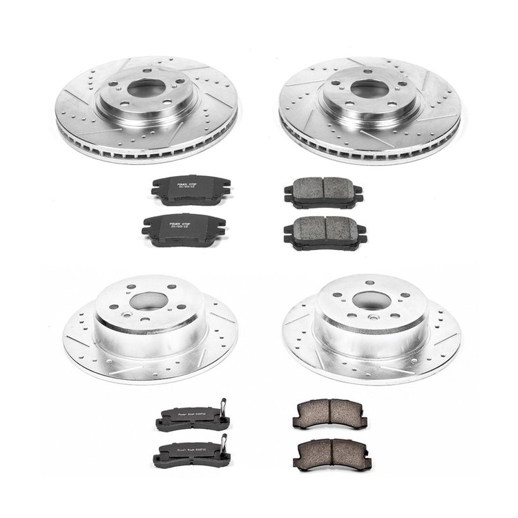 High Performance Brake Pads & Rotor Kit