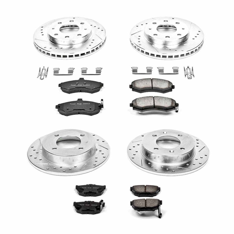 High Performance Brake Pads & Rotor Kit