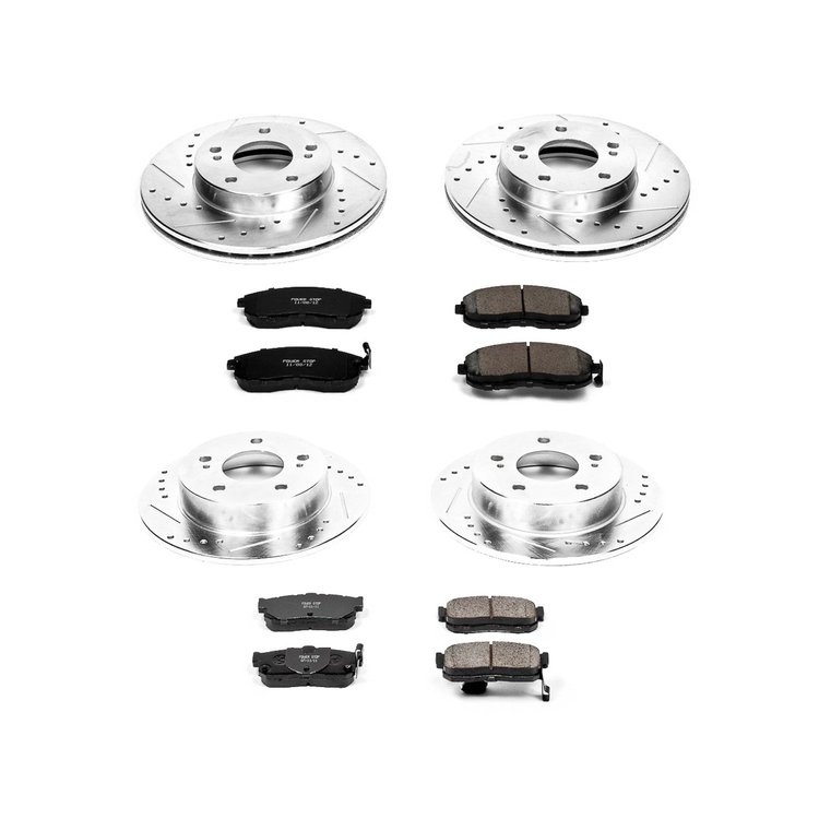 High Performance Brake Pads & Rotor Kit