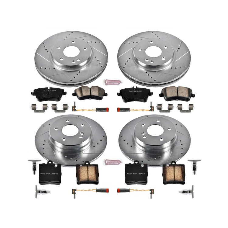 High Performance Brake Pads & Rotor Kit
