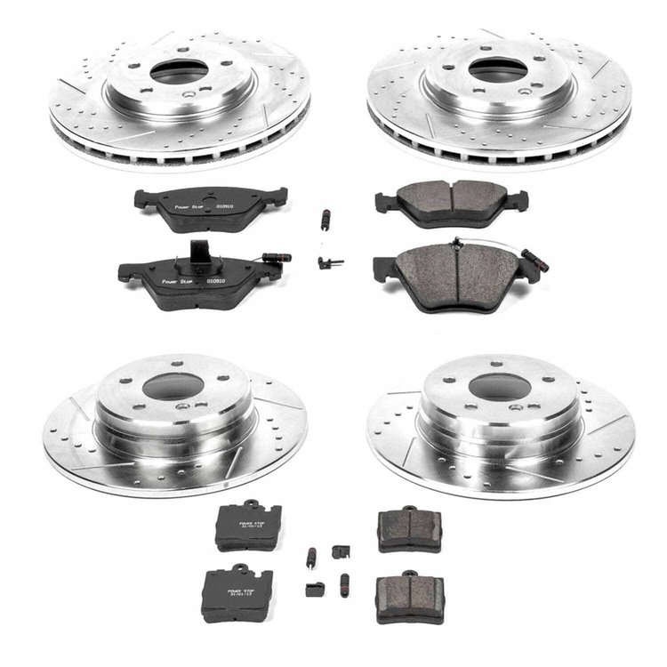 High Performance Brake Pads & Rotor Kit
