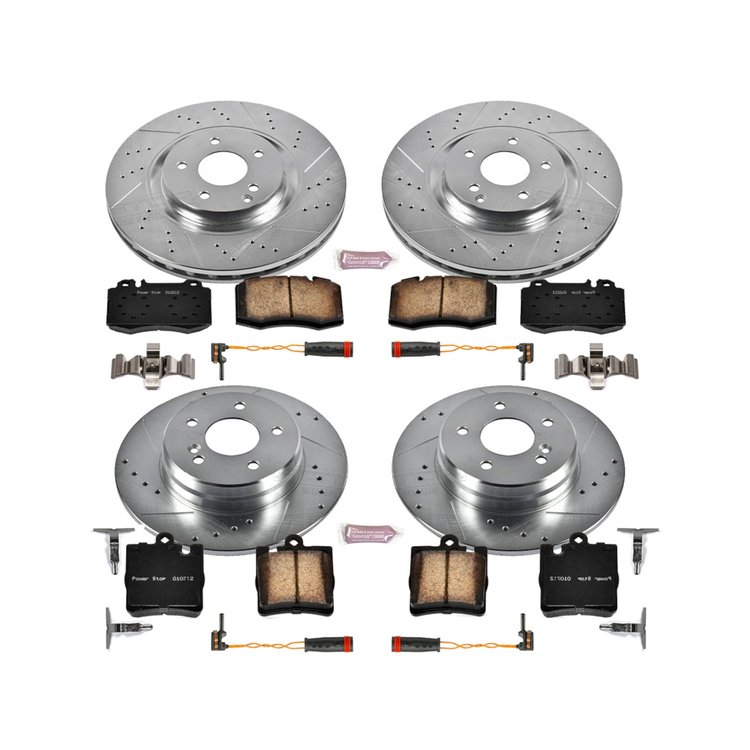 High Performance Brake Pads & Rotor Kit