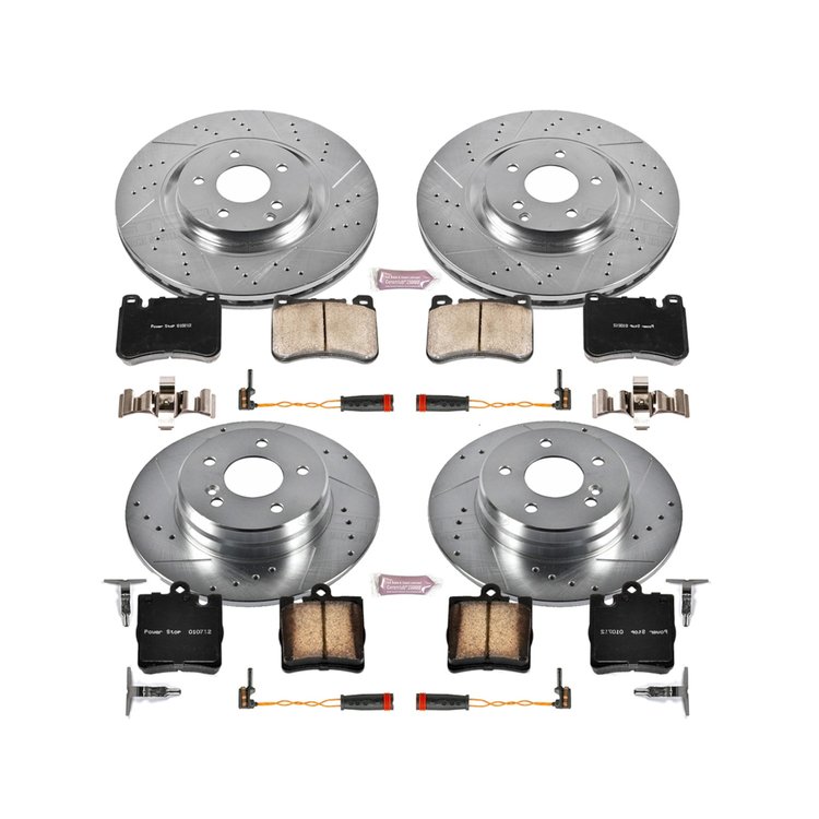 High Performance Brake Pads & Rotor Kit
