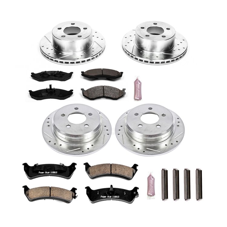 High Performance Brake Pads & Rotor Kit