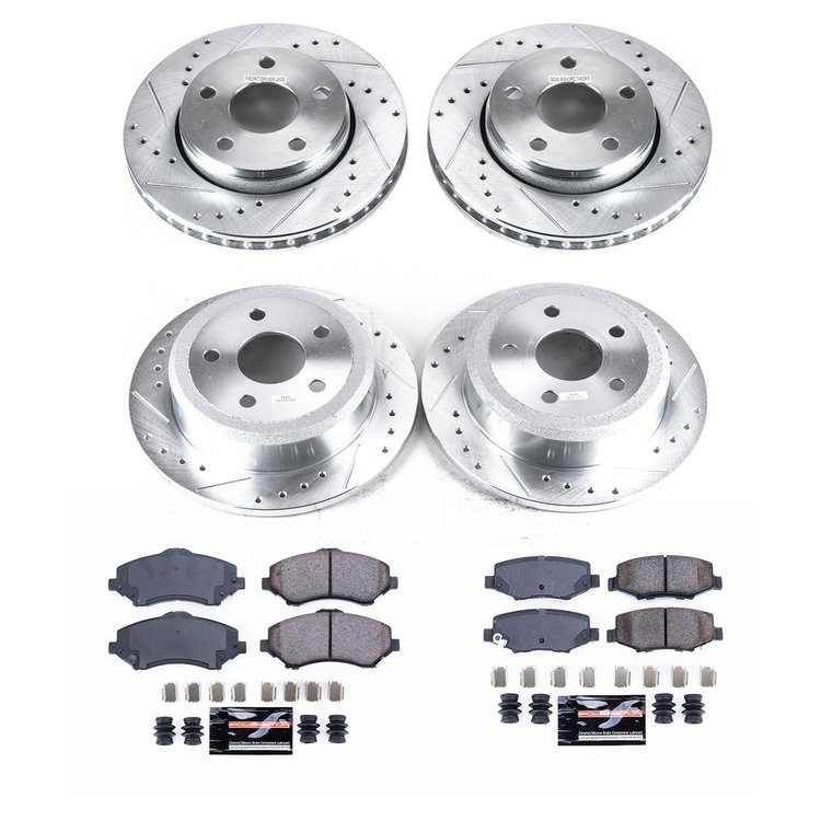 High Performance Brake Pads & Rotor Kit