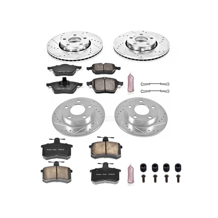 High Performance Brake Pads & Rotor Kit
