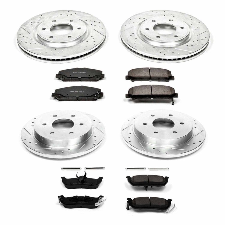 High Performance Brake Pads & Rotor Kit