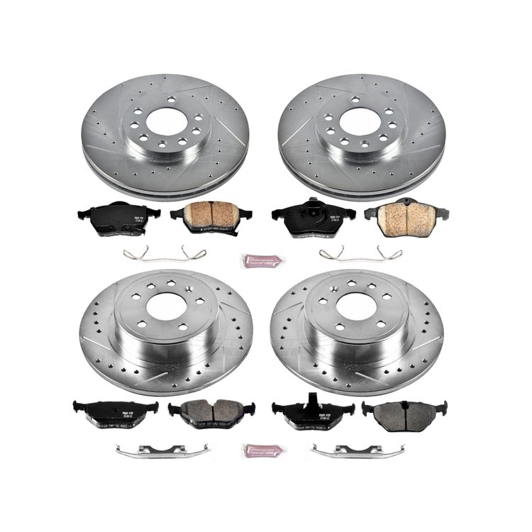 High Performance Brake Pads & Rotor Kit