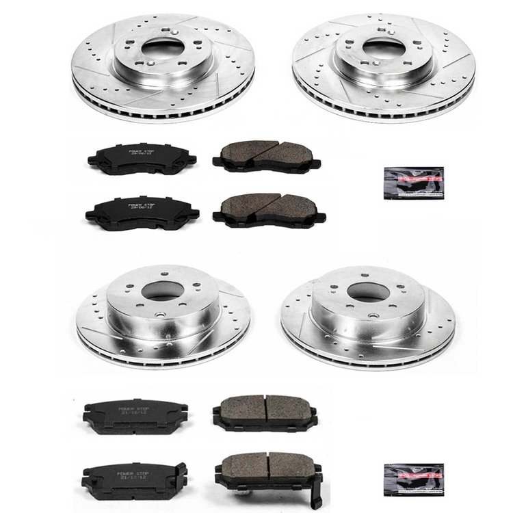 High Performance Brake Pads & Rotor Kit
