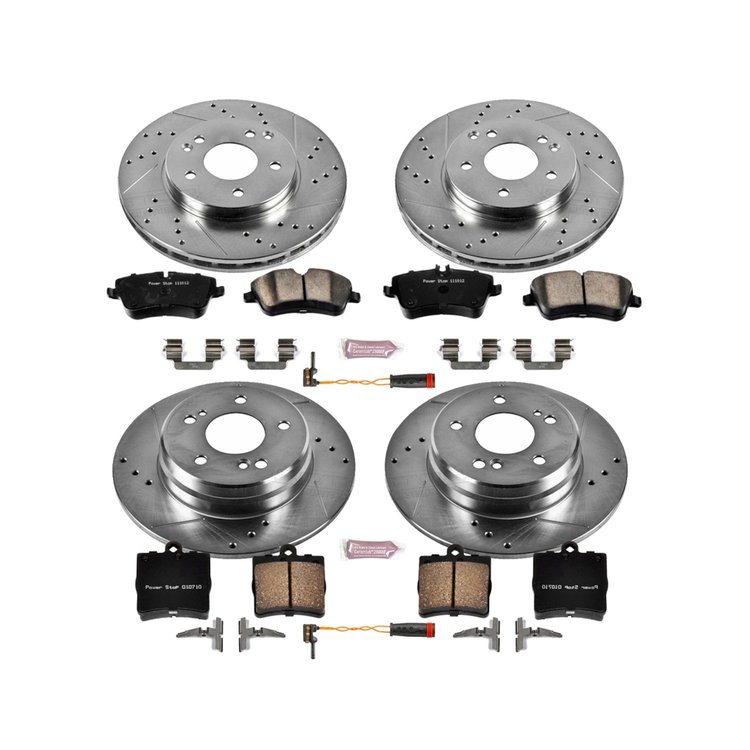 High Performance Brake Pads & Rotor Kit