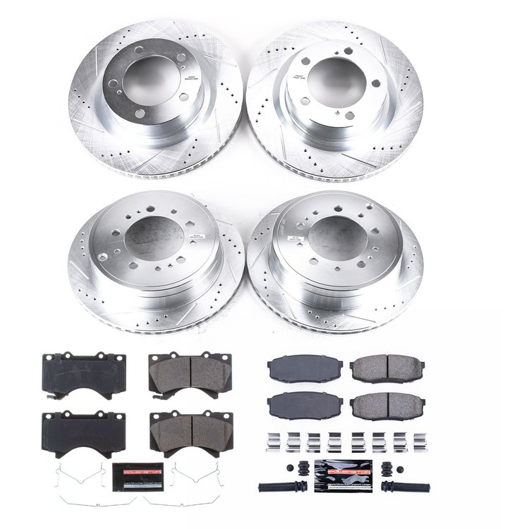 High Performance Brake Pads & Rotor Kit