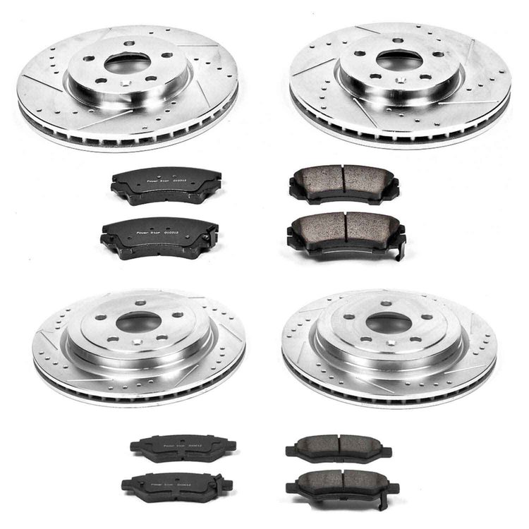 High Performance Brake Pads & Rotor Kit