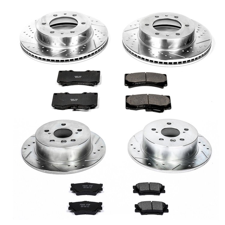 High Performance Brake Pads & Rotor Kit